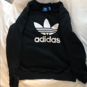 Black adidas sweatshirt